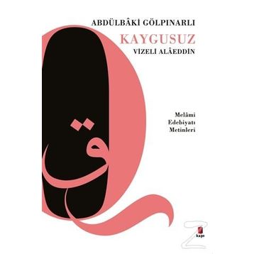 Kaygusuz Vizeli Alaeddin - Abdülbaki Gölpınarlı
