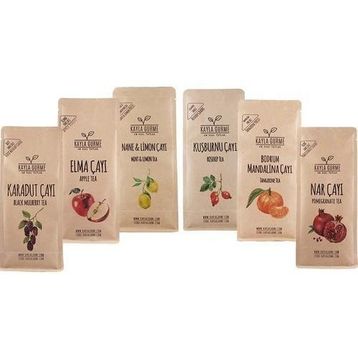 Kayla Gurme 6'lı Set 250 gr Tanecikli Meyve Çayı
