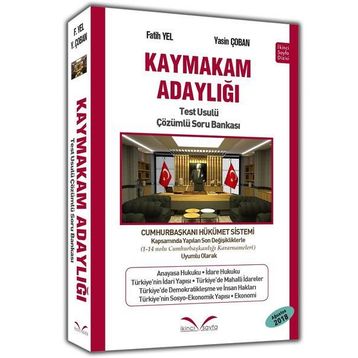 Kaymakam Adaylığı Test Usulü Çözümlü Soru Bankası - Fatih Yel