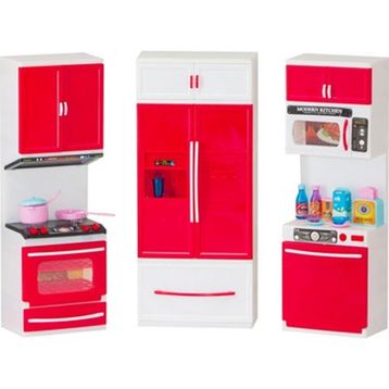 Kayyum Oyuncak 3’lü Modern Kitchen Mutfak Seti