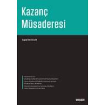 Kazanç Müsaderesi - Buğra Han Aslan