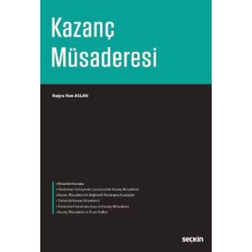 Kazanç Müsaderesi - Buğra Han Aslan