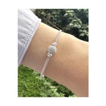 KAZZAZE BIL085 Gümüş Bileklik