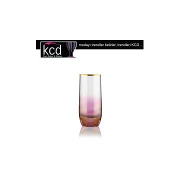Kcd 6 Parça Bolero Pembe Dekor Meşrubat Bardak