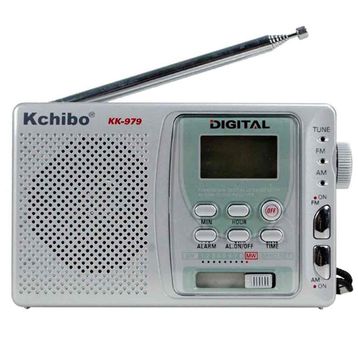 Kchibo KK-979 Gri Alarmlı Manuel Aramalı FM Radyo