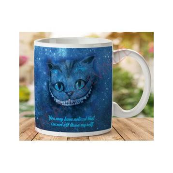 Kedi İki Tarafı Baskılı Kupa