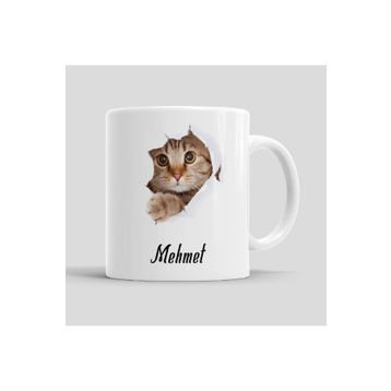 Kedi Kediler-İlginç Baskılı Kupa Bardak