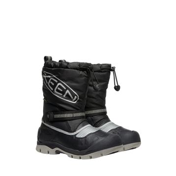 Keen 1026753-729 Snow Troll WP Deri Siyah Erkek Çocuk Kar Botu