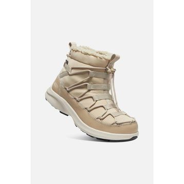 Keen Uneek Snk Chukka 2 Wp W-Safari/Birch Krem Kadın Kar Botu