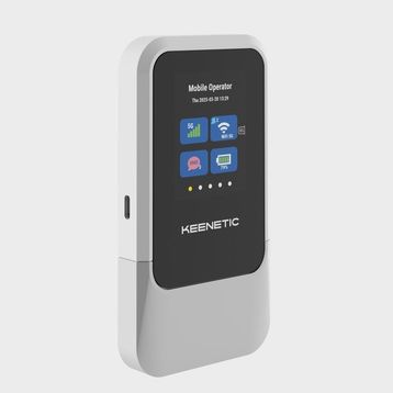 Keenetic Roamer KN-5210 5G WiFi 6 Taşınabilir Router