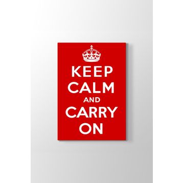 Keep Calm And Carry On Tablosu