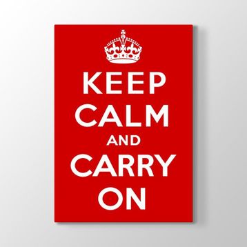 Keep Calm And Carry On Tablosu