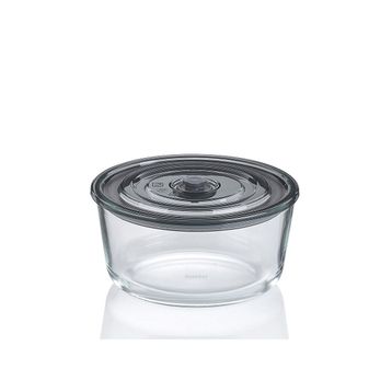 Kela Aurelia 1.22 lt Yuvarlak Cam Saklama Kabı