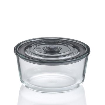 Kela Aurelia 1.22 lt Yuvarlak Cam Saklama Kabı