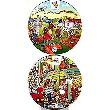 KELIME ÇARKI - İŞ HAYATI VE MESLEKLER (İNGILIZCE, İSPANYOLCA, ALMANCA, FRANSIZCA, İTALYANCA) MULTILINGUAL VOCABULARY WHEELS - AT WORK - KOLEKTIF