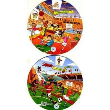 KELIME ÇARKI - SPOR (İNGILIZCE, İSPANYOLCA, ALMANCA, FRANSIZCA, İTALYANCA) MULTILINGUAL VOCABULARY WHEELS - SPORTS - KOLEKTIF