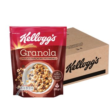 Kellogg's 250 gr Çikolata Parçacıklı ve Fındıklı Granola