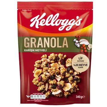Kellogg's 340 g Karışık Meyveli Granola