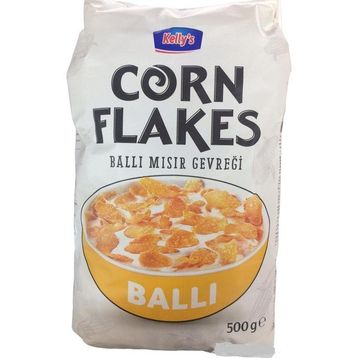 Kelly's 500 gr Corn Flakes Ballı Mısır Gevreği