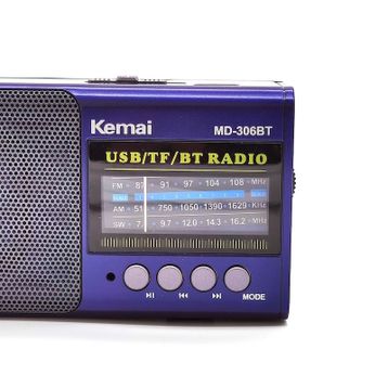 Kemai MD-306BT Bluetoothlu Nostalji FM Radyo