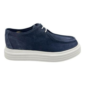 Kemal Tanca 863 21062-4 Lacivert Süet Erkek Casual Ayakkabı