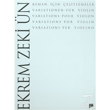 KEMAN İÇİN ÇEŞİTLEMELER - EKREM ZEKI ÜN