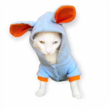 Kemique Bon Bunny Blue Kulaklı Kedi Tulumu Kıyafet