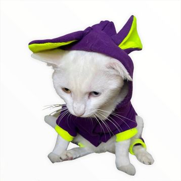 Kemique Bunny Pom Kulaklı Tulum Kedi Kıyafeti