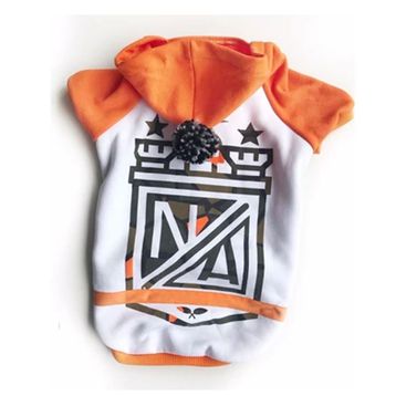 Kemique Na Orange Athletique Hoodie L Renkli Köpek Kıyafet Elbise