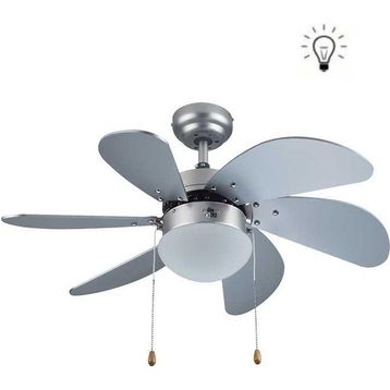 Kendal KCF282 60 W Gümüş Avizeli Vantilatör