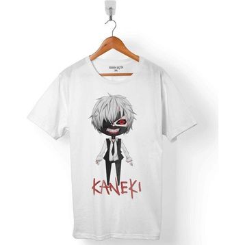 Kendim Seçtim Kaneki Tokyo Ghoul Beyaz Erkek Tişört