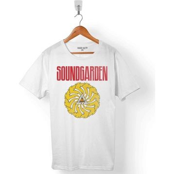 Kendim Seçtim Sound Garden Logo Beyaz Erkek Tişört