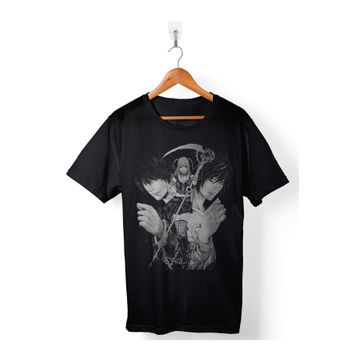 Kendim Seçtim T01S2105 Death Note Anime Light Yagami Apple Ryuk Erkek T-Shirt