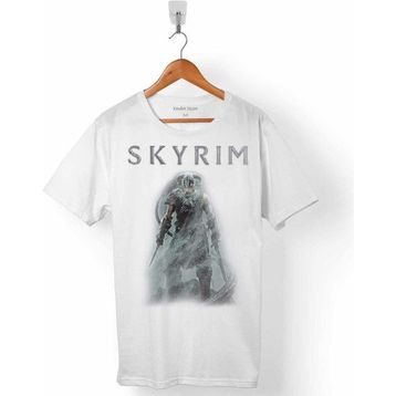 Kendim Seçtim The Ejder Scrolls Skyrim Beyaz Erkek Tişört