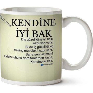 Kendine İyi Bak Baskılı Kupa