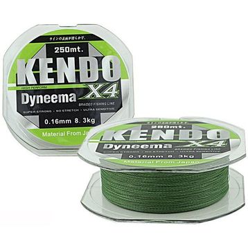 Kendo 120 mt Green 0,06 mm Dynema 4 Örgü