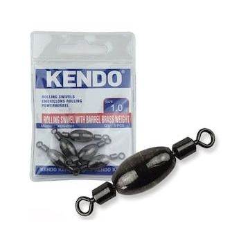 Kendo 5 Adet Rolling Swivel With Barell Brass Weight Ağırlıklı Fırdöndü