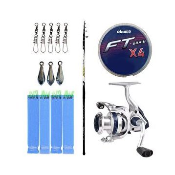 Kendo Azurro Surf 420 CM 250 GR Teleskopik Olta Kamışı