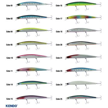 Kendo Blade Mınnow 125 mm Sınkıng 16.2 gr Suni Yem