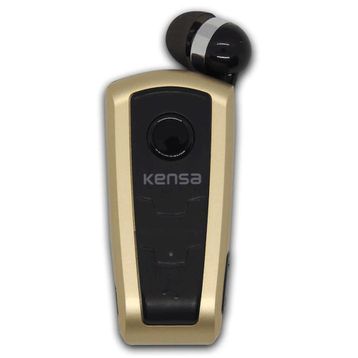 Kensa KB-200 Altın Bluetooth Makaralı Titreşimli Kulak İçi Kulaklık