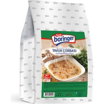 Kent Boringer 3 kg Şehriyeli Tavuk Çorbası