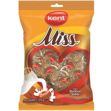Kent Missbonbon Sütlü 375 gr Şeker