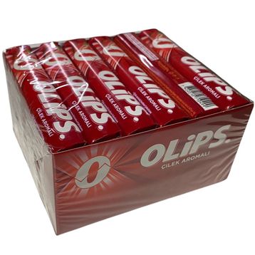 Kent Olips Çilek Aromalı 28 gr Şekerleme (24 adet)