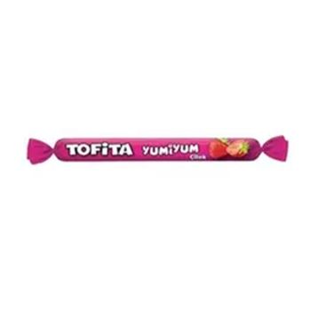 Kent Tofita 6,7 gr Yumiyum Çilek Şeker Sakız (120 adet)