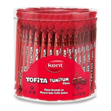 Kent Tofita Yumiyum Vişne 6,7 gram Şeker