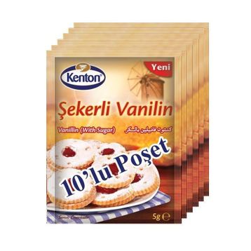 Kenton 10'lu Hamur Şekerli Vanilin