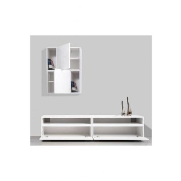 Kenyap Plus 813789 Diamond Beyaz TV Ünitesi