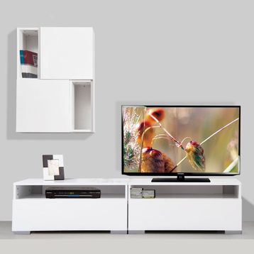 Kenyap Plus 813789 Diamond Beyaz TV Ünitesi