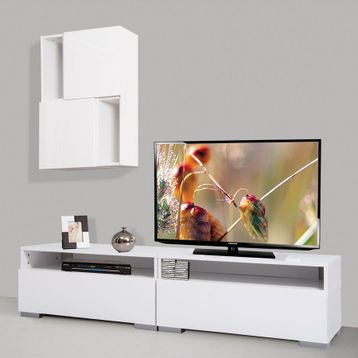 Kenyap Plus 813789 Diamond Beyaz TV Ünitesi