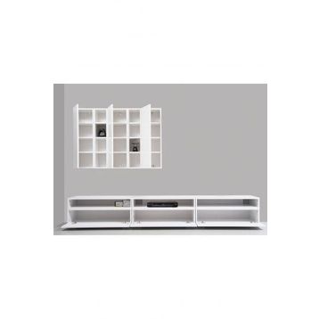 Kenyap Plus 813987 Diamond Beyaz TV Ünitesi